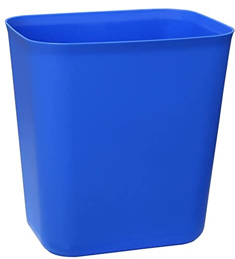 Nipogear 3 Gallon High Efficiency Trash Can for Under Desk, Kitchen, Home, Office (Blue, 3 Gallon)