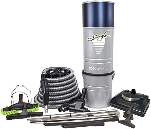 Central Vacuum Cleaner with Deluxe Accessory KIT-Set