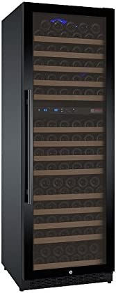 Allavino 24" Wide FlexCount II Tru-Vino 172 Bottle Dual Zone Black Right Hinge Wine Refrigerator