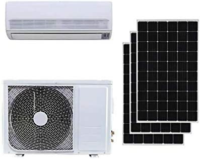 JNTECH 24000BTU Solar ACDC Inverter Ductless Mini Split Air Conditioner & Heater