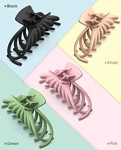 Women's Hairpins - OPAUL Matte Non-Slip Hair Clip for thick and fine hair, 4.7 inches (approx. 11.9 cm) Powerful Shaping Large Hairpins Fashion Hairstyles Accessories for Ladies Girls Christmas Gift (