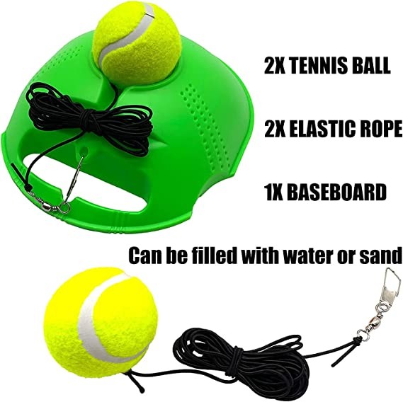 Tennis simulator taktzeit with 2 balls