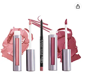 Runway rogue silk glam includes 2 durable liquid lipsticks (call sheet and first class) and 1 lip pencil (suitable for photography)