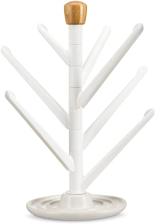 Full Circle Branch Out Kitchen Sink Accessories, Sinkside, White