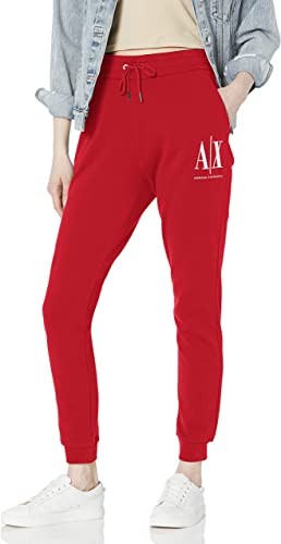 A|X ARMANI EXCHANGE Women's Icon Project Embroidered Drawstring Sweatpant