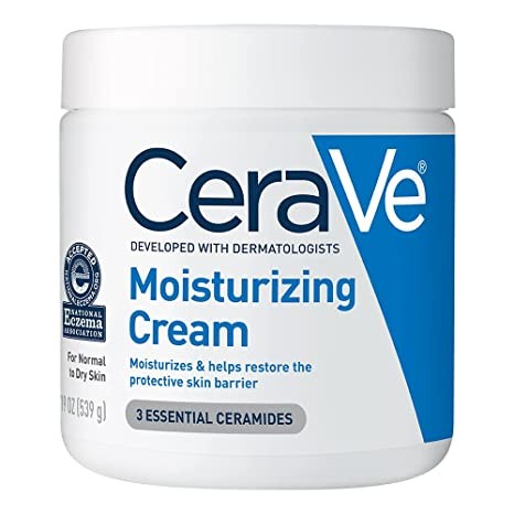CeraVe Moisturizer 16 oz Daily Face and Body Moisturizer for Dry Skin, 19 oz