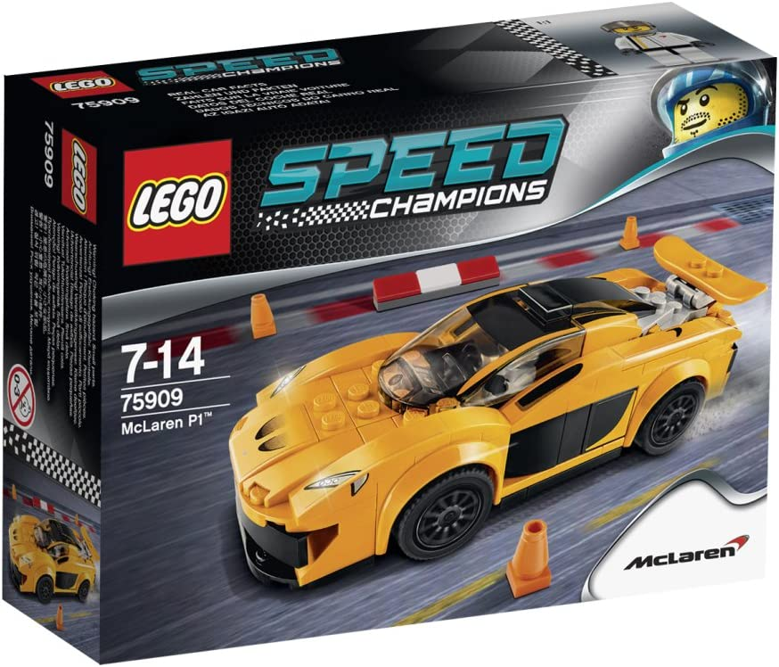Lego lego plug-in toy speed champions super racing series McLaren p1 75909