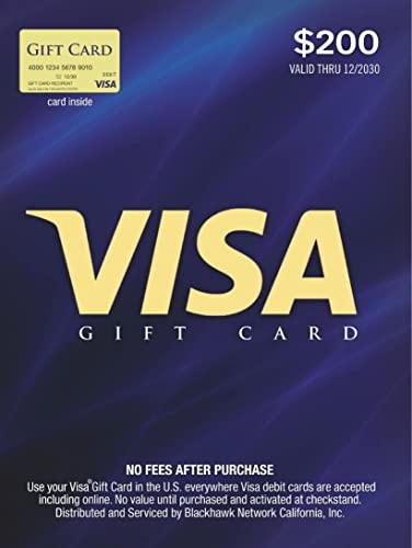 Visa $10 Gift Card (plus $1 Purchase Fee)