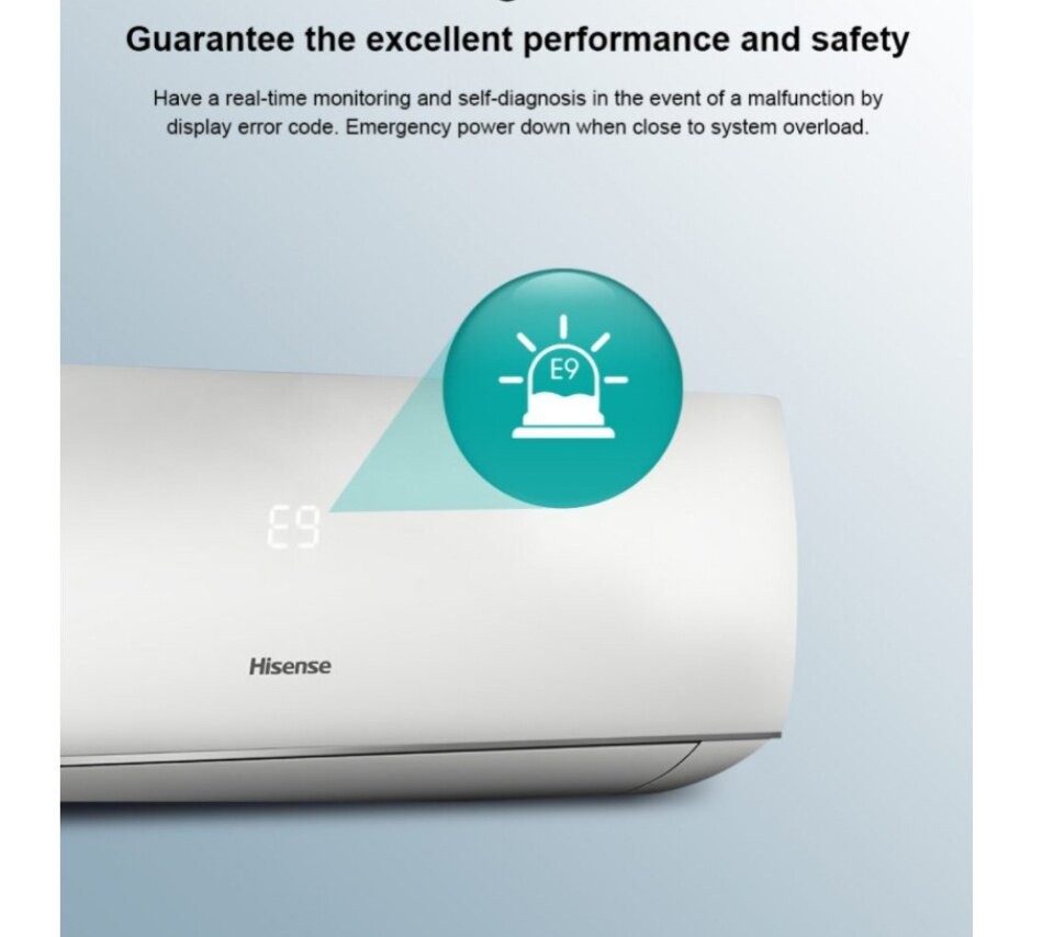 (Free Shipping) Hisense AI25KAGS 2.5HP R32 Inverter Air Conditioner