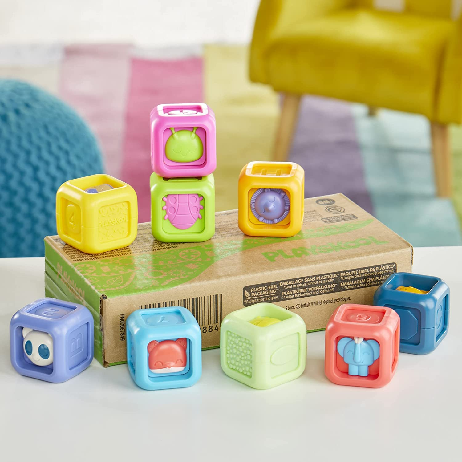 Playskool critter blocks, toy blocks for babies and babies, for children 6 months and older (amazing sale on amazon)
