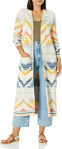 Pendleton Pacific duster women's sweater with graphic print