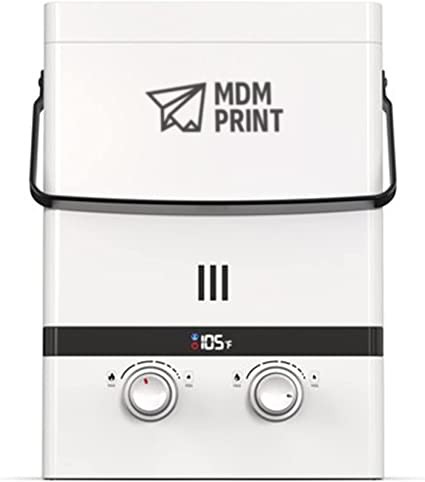 Luxé 1.5 GPM 37.5K BTU Outdoor Portable Tankless Water Heater with LED Display