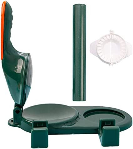 UPKOCH 1 Set Manual Tortilla Press Dumpling Skin Maker Rotis Press Dough Press Pastry Machine Dumpling Wrapper Baking Tools for Festivals Home Kitchen Tools Green