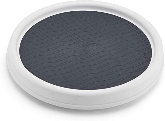 Copco Non-Slip Pantry, 9 Inch, White/Grey